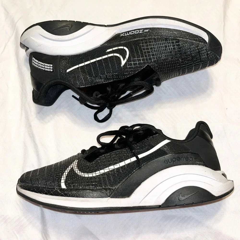 Nike SuperRep Go 2 Black White Training Shoes CK9406-001 Womens Size 7
